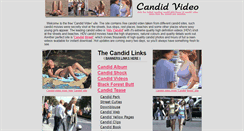 Desktop Screenshot of candid-video.com